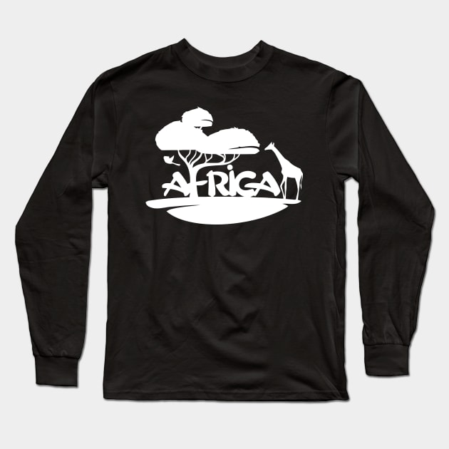 AFRICA SAFARI Long Sleeve T-Shirt by ReignGFX